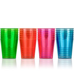 Shotglas Neon 20 stk - 6 cl
