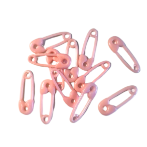 Babydekorationer - skerhetsnlar i rosa