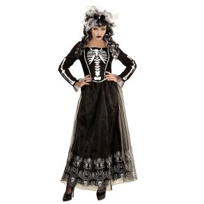 Skelet kjole med tyl til voksne LUX