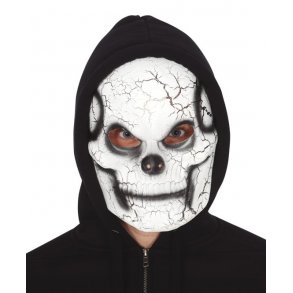 Skelet maske i plast