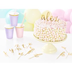 Kaka Toppar bokstver