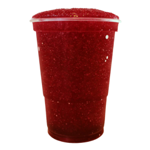 Slush ice saft : Red-Jordbær