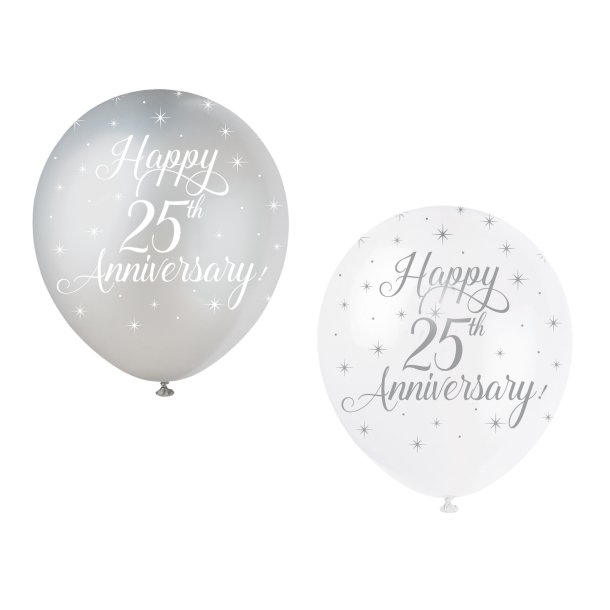Balloner" Happy 25th anniversary"