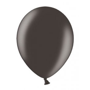 Ballong i 12,7cm i svart - 100st