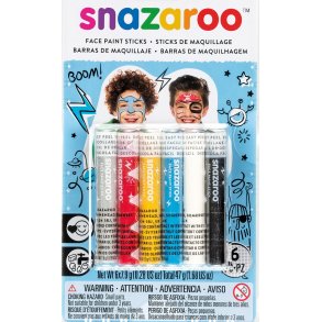 Snazaroo ansigtsmaling stifter, Adventure