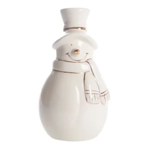 Sngubbe i vitt och guld med hatt