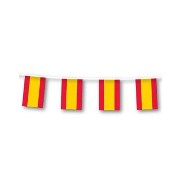 Flagguirlande Spanien | Køb flagguirlande her