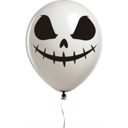 Spgelses balloner til Halloween