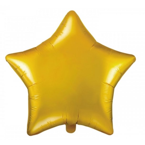 Folie ballon Stjerne GULD 46 cm