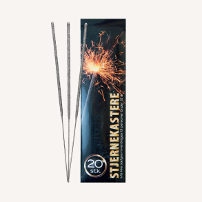 Stjrnkastare 20 st -17cm