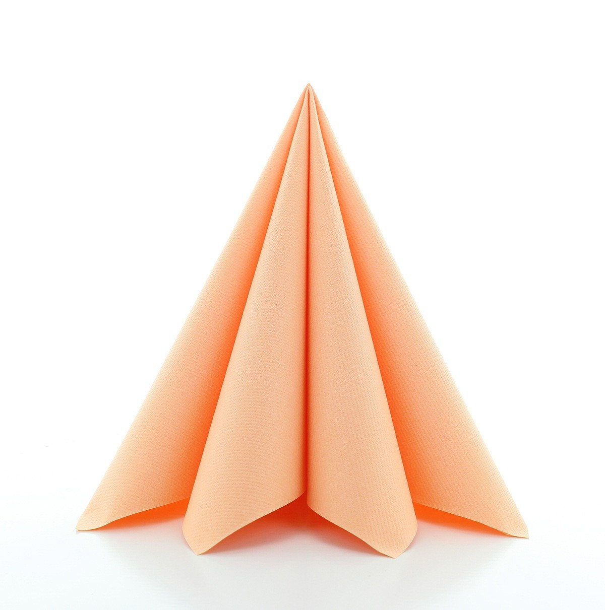 Henstilling fange Brug af en computer Folde serviet laksefarvet | Folde servietter i orange