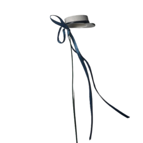 Studenten hatt i resin p blomma stick i Blt