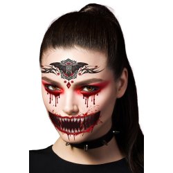 Sr og Ar tattoo - Vampire Face