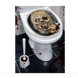 Toilet dekoration - Zombie