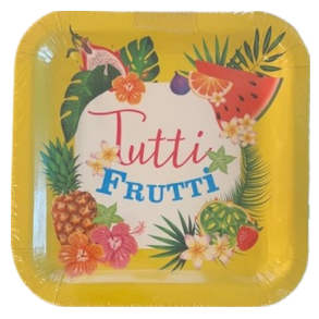 Hawaii tallerken - Tutti Frutti