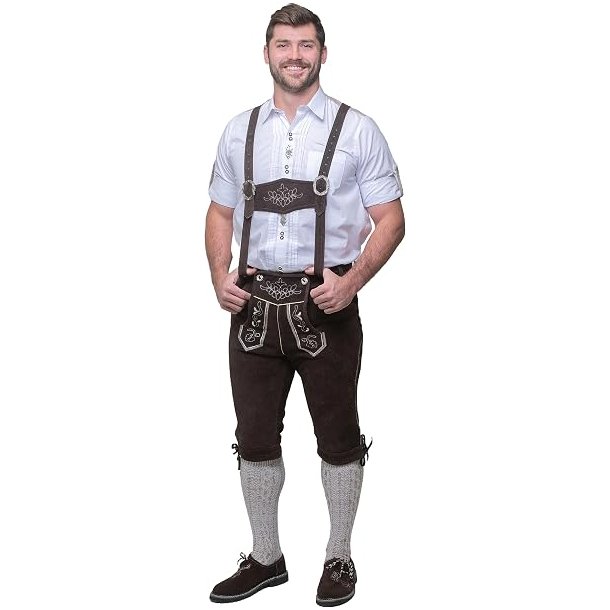 Tyroler str�mper i off-white 43/46