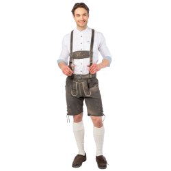Lederhosen korte i skind - stengr