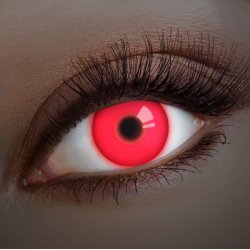 Linsen UV -RED IN YOUR EYES