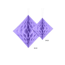 Vv diamant 30 cm i Lyselilla