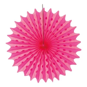 Papirvv vifte  45 i neonPink