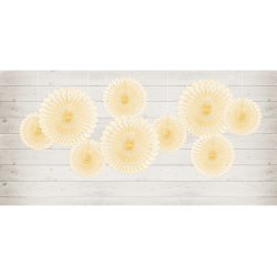 Vifte st 3stk Elfenben