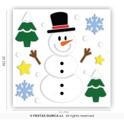 Julfnsterdekoration - Sngubbe