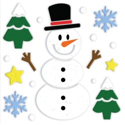 Julfnsterdekoration - Sngubbe