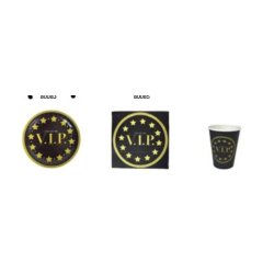 Vip tallerkener 8 stk.