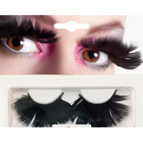 �gonfransar med Svart fj�drar