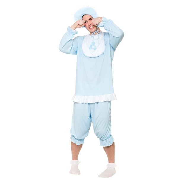 Garderobe Standard Saml op baby kostume i lyseblå | baby kostume til voksne