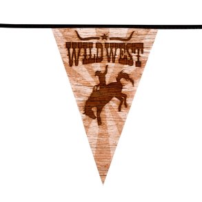Western Flagbanner Wild West