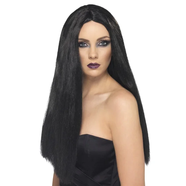 Hekse Paryk Sort - Witch Wig 