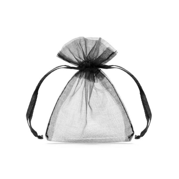Rispse presentpse organza i svart