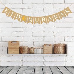 Eid Mubarak vimpel med mne