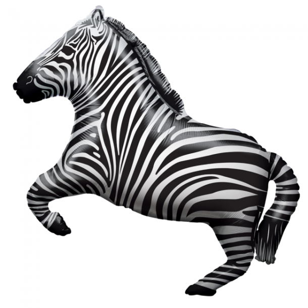 Folie ballon Zebra