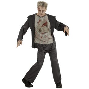 Zombiedrkt med latex brst