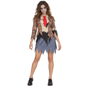 Zombie kvinde kostume